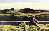 Famous South Paintings - Hills South Truro
